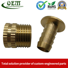 Top Qualified Brass Hydraulic Hose Connector - Brass Machining Parts for Marine