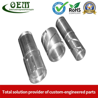 Free-cutting Carbon Steel CNC Turning Parts - Threading Connector for Electronic Device